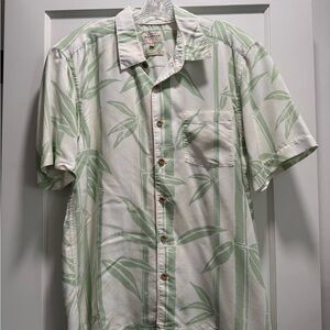 Quicksilver Waterman Aloha Men's Shirt in Bamboo Print